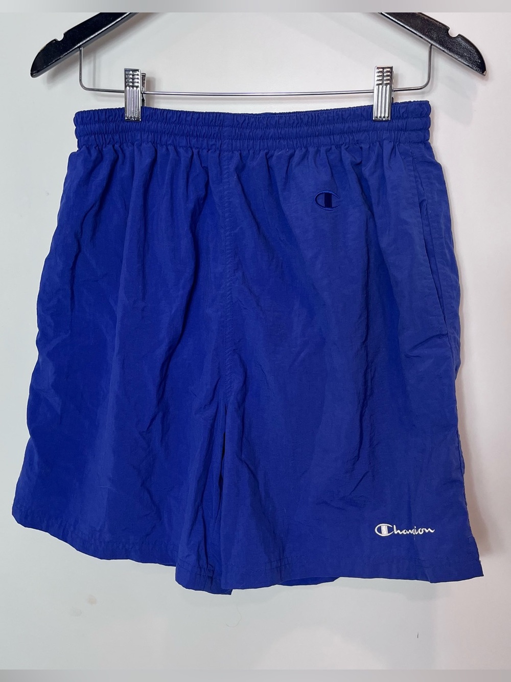 Vintage Champion Royal Blue
Athletic Training Warm Up Shorts Large‎